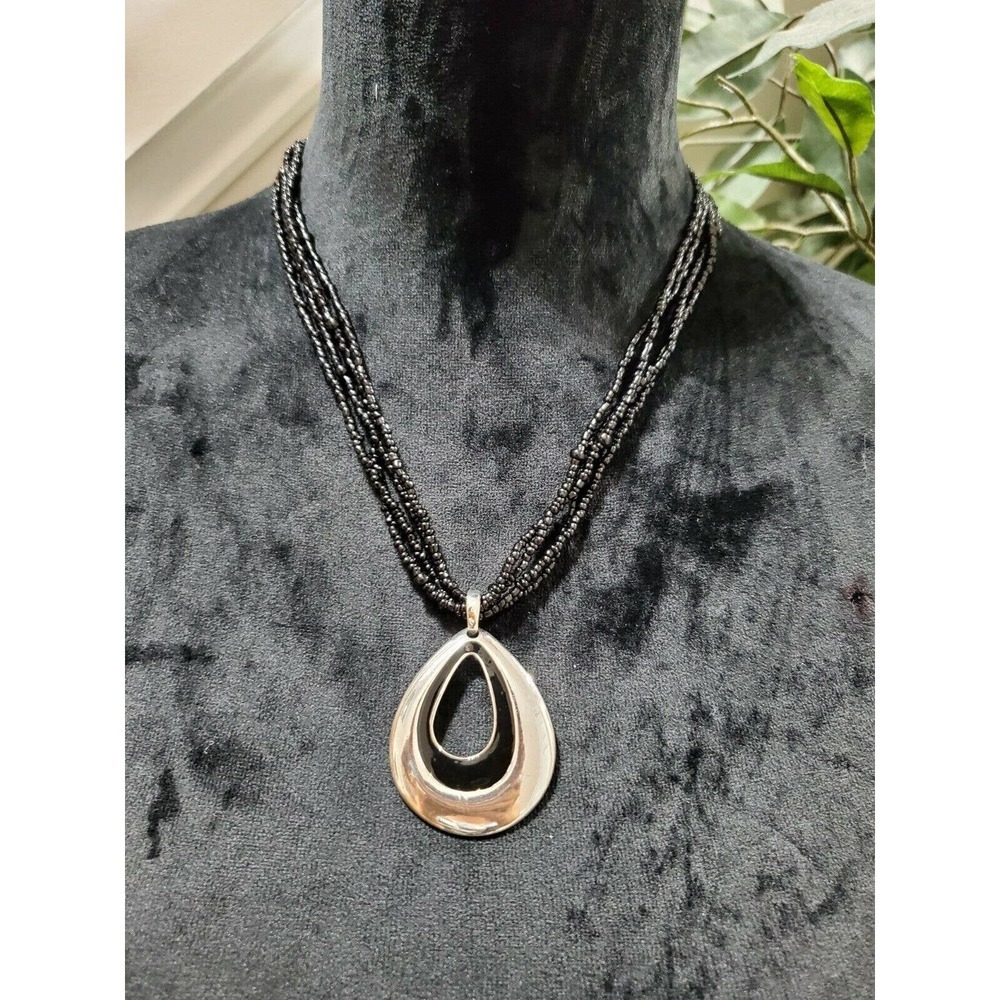 San Capsule Keepsake Tear Drop Necklace
